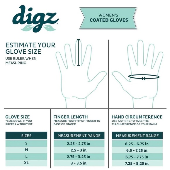 Digz 3-Pair Nitrile Coated Gloves - Picture 2 of 3